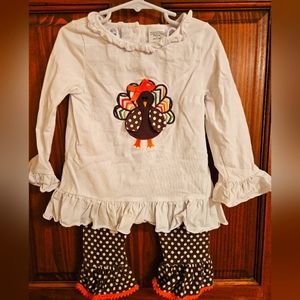 Thanksgiving shirt and pants set